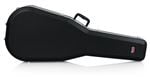 Gator GCDREAD12 Deluxe 6 and 12 String Acoustic Guitar Case Body Angled View